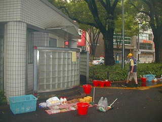 掃除風景