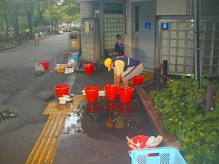掃除風景