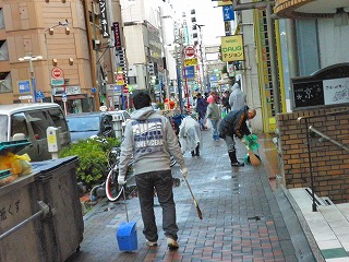 掃除風景