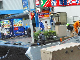 掃除風景