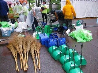 掃除風景