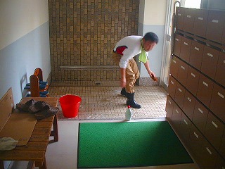 掃除実践