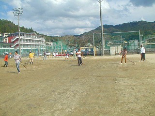 掃除実践