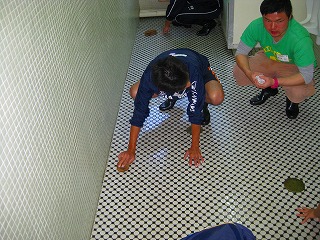掃除実践