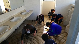 掃除実践