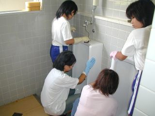 掃除実践